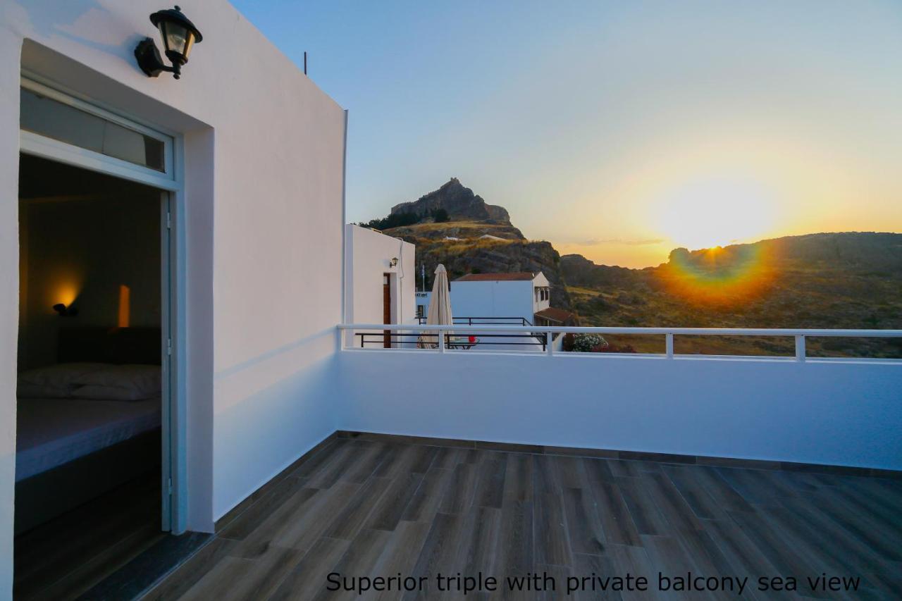 St. Paul'S Bay View Suites Líndos Exteriör bild
