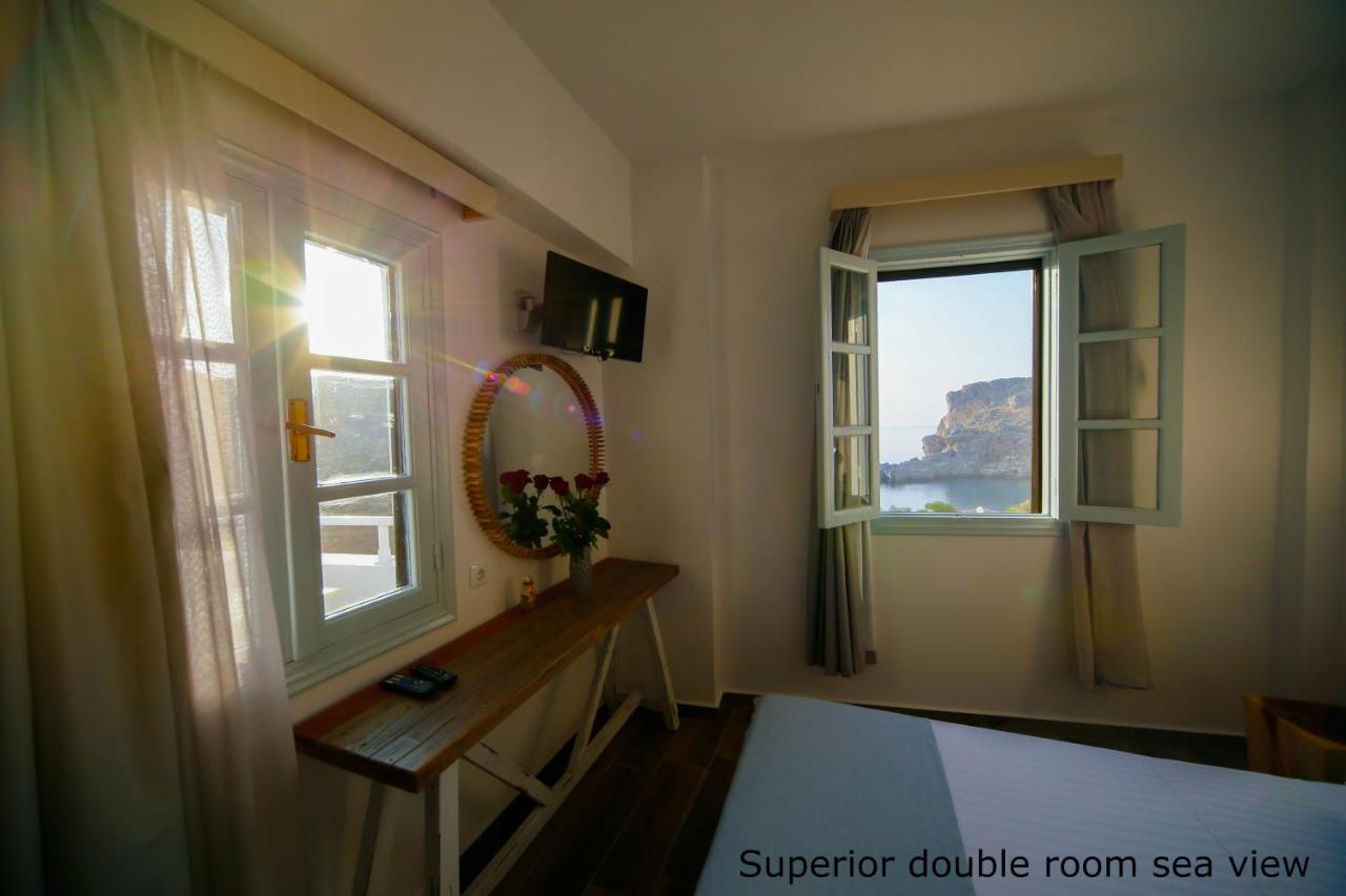 St. Paul'S Bay View Suites Líndos Exteriör bild