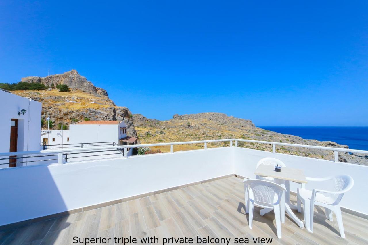 St. Paul'S Bay View Suites Líndos Exteriör bild