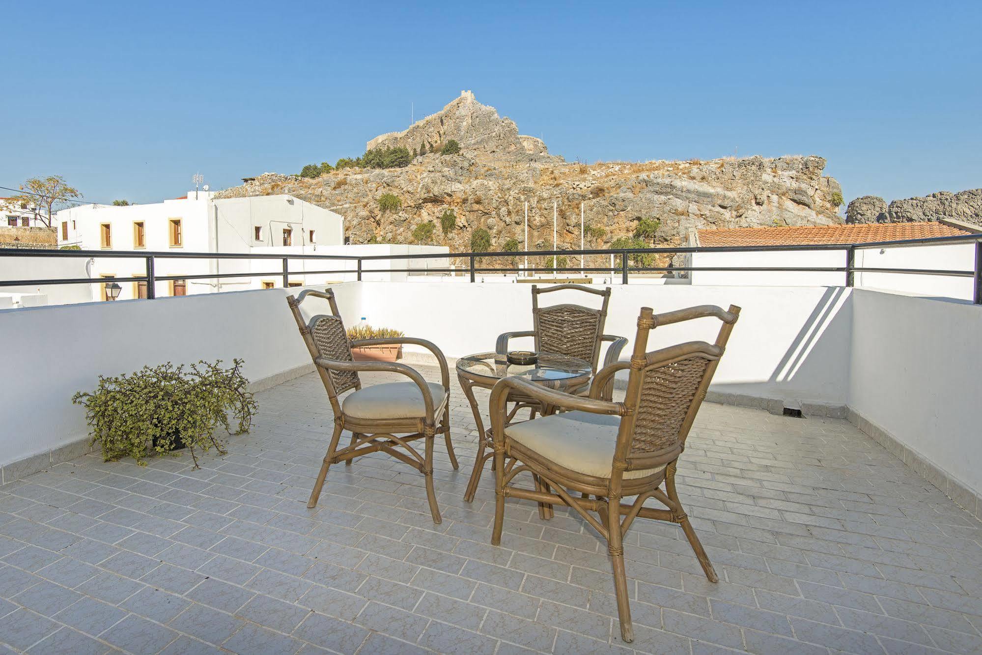 St. Paul'S Bay View Suites Líndos Exteriör bild