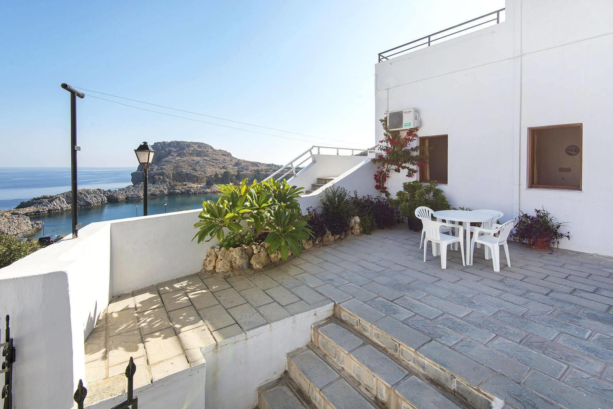 St. Paul'S Bay View Suites Líndos Exteriör bild